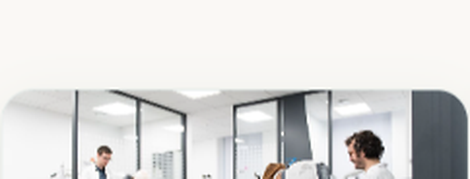Professional eye examination